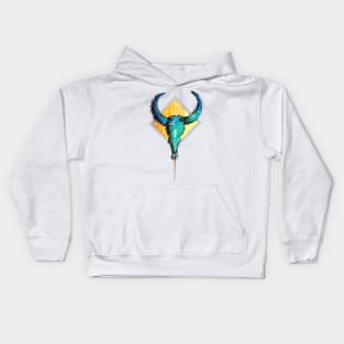 Buffalo head Kids Hoodie